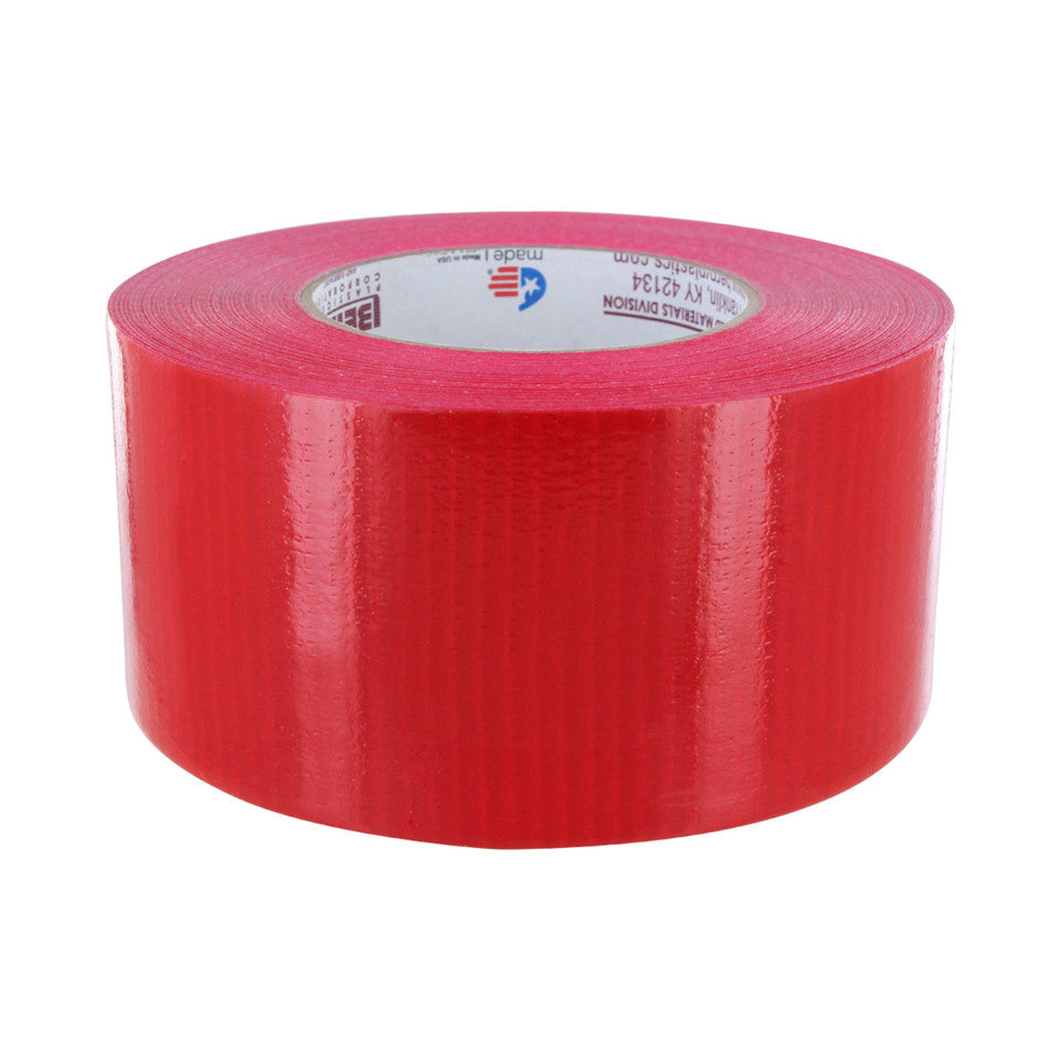 TAPE 2" X 60 YD RED POLY STUCK-O