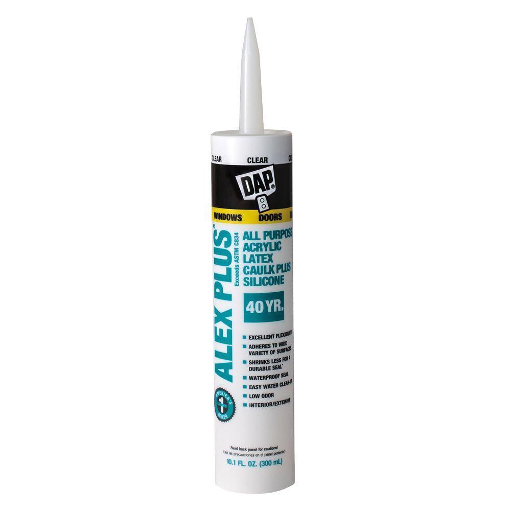 DAP 10 oz. Alex Plus Clear Caulk